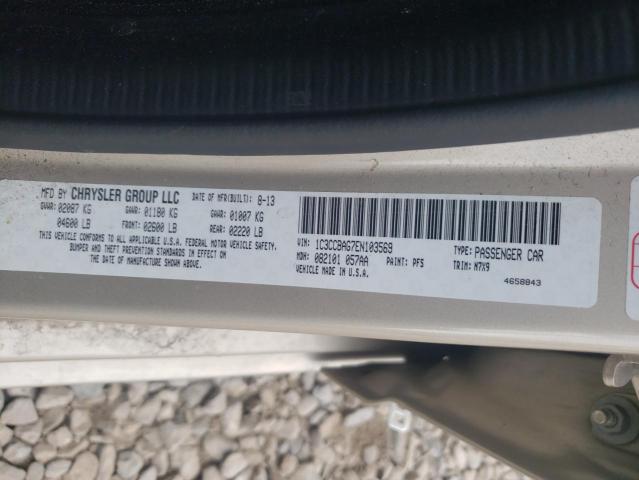 Photo 9 VIN: 1C3CCBAG7EN103569 - CHRYSLER 200 LX 