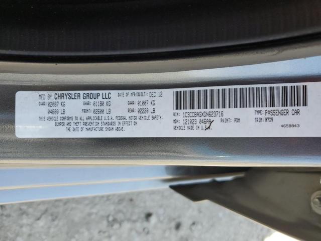 Photo 11 VIN: 1C3CCBAGXDN623716 - CHRYSLER 200 LX 