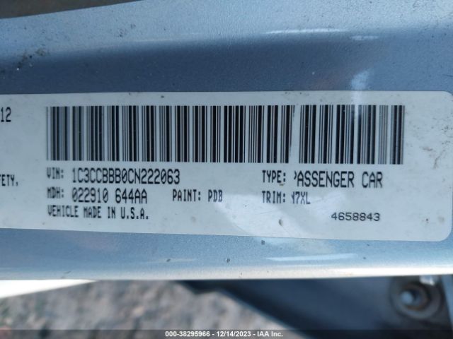 Photo 8 VIN: 1C3CCBBB0CN222063 - CHRYSLER 200 