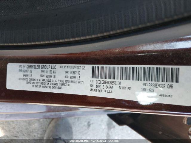 Photo 8 VIN: 1C3CCBBB0DN550150 - CHRYSLER 200 