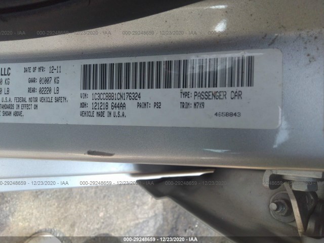 Photo 8 VIN: 1C3CCBBB1CN176324 - CHRYSLER 200 