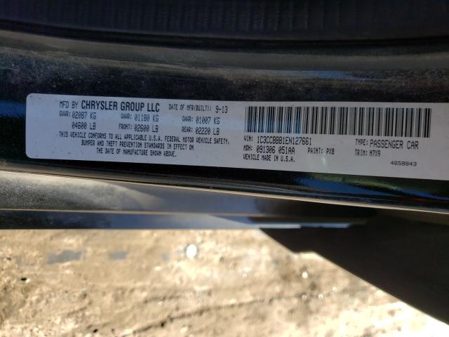 Photo 9 VIN: 1C3CCBBB1EN127661 - CHRYSLER 200 TOURIN 