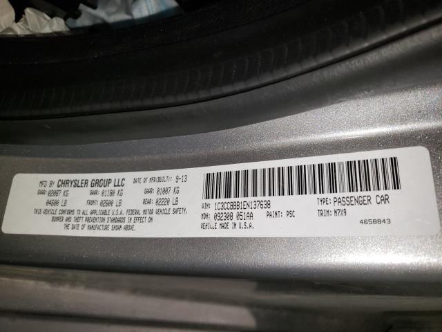 Photo 9 VIN: 1C3CCBBB1EN137638 - CHRYSLER 200 