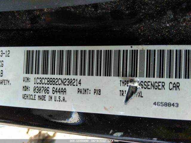 Photo 8 VIN: 1C3CCBBB2CN230214 - CHRYSLER 200 