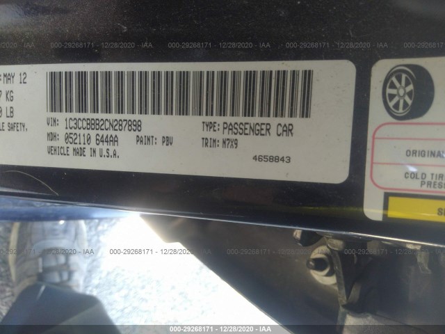 Photo 8 VIN: 1C3CCBBB2CN287898 - CHRYSLER 200 