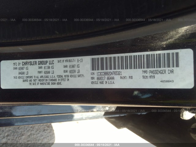 Photo 8 VIN: 1C3CCBBB2DN765321 - CHRYSLER 200 