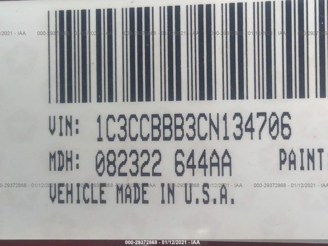 Photo 8 VIN: 1C3CCBBB3CN134706 - CHRYSLER 200 