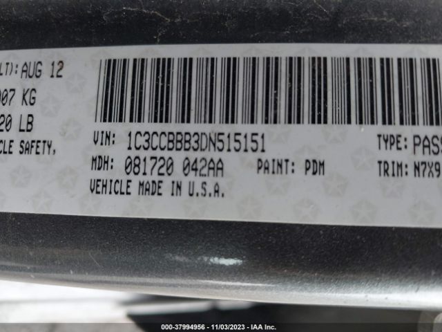 Photo 8 VIN: 1C3CCBBB3DN515151 - CHRYSLER 200 