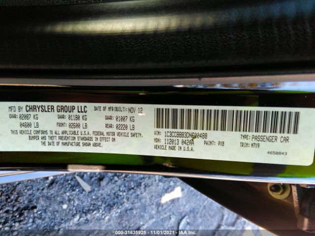 Photo 8 VIN: 1C3CCBBB3DN600488 - CHRYSLER 200 