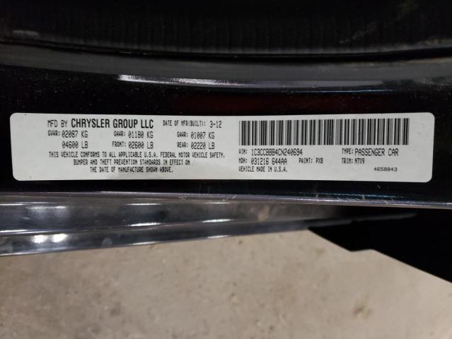 Photo 11 VIN: 1C3CCBBB4CN240694 - CHRYSLER 200 