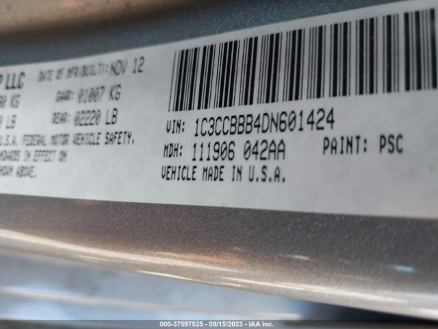 Photo 8 VIN: 1C3CCBBB4DN601424 - CHRYSLER 200 