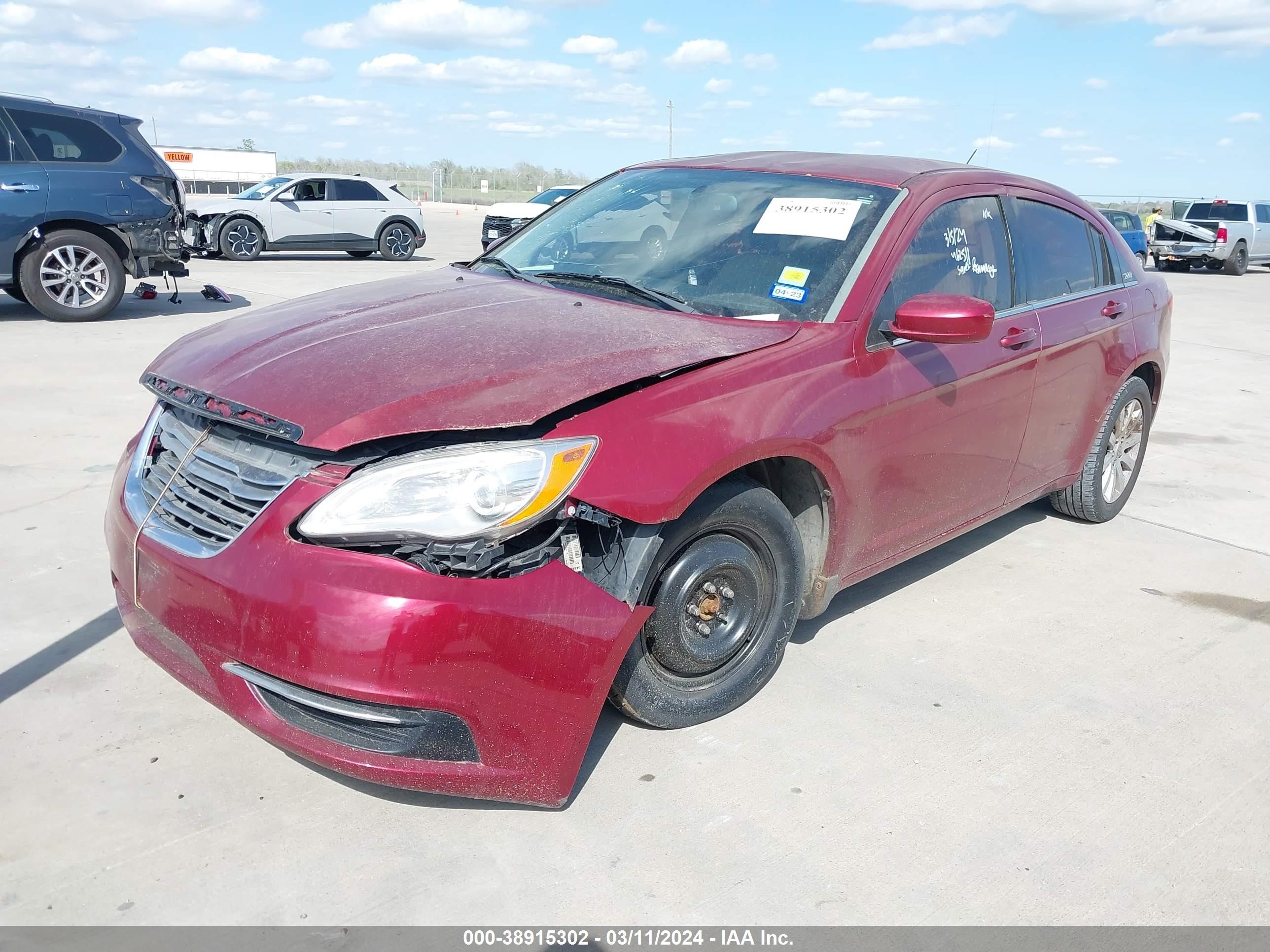 Photo 1 VIN: 1C3CCBBB4EN107968 - CHRYSLER 200 