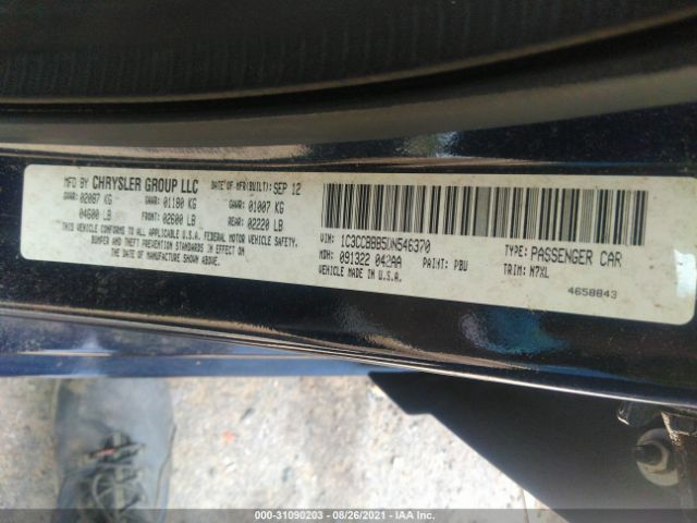 Photo 8 VIN: 1C3CCBBB5DN546370 - CHRYSLER 200 