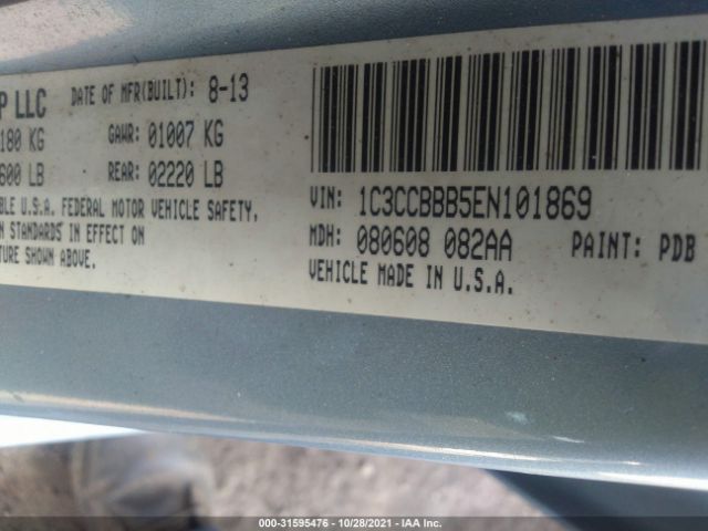 Photo 8 VIN: 1C3CCBBB5EN101869 - CHRYSLER 200 