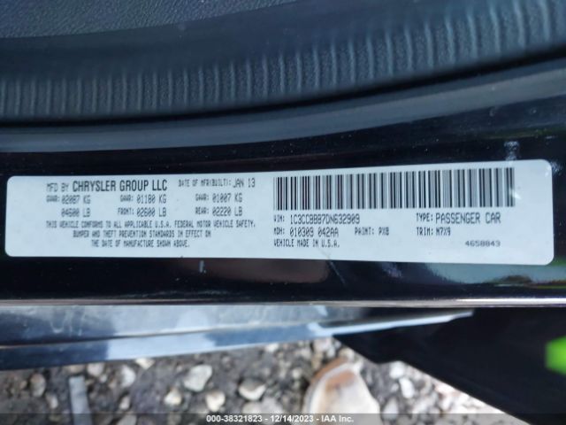 Photo 8 VIN: 1C3CCBBB7DN632909 - CHRYSLER 200 