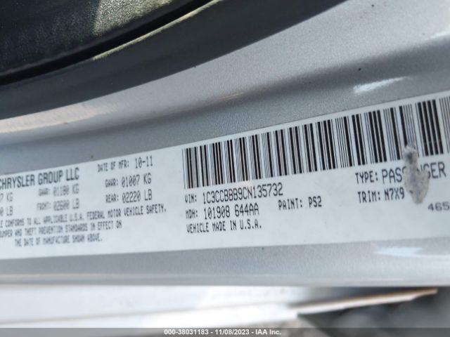 Photo 8 VIN: 1C3CCBBB9CN135732 - CHRYSLER 200 