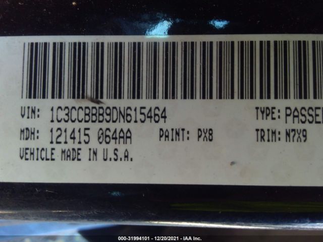 Photo 8 VIN: 1C3CCBBB9DN615464 - CHRYSLER 200 