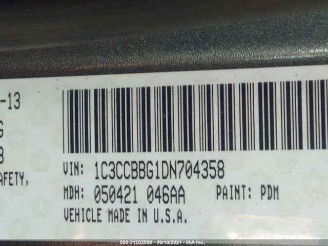 Photo 8 VIN: 1C3CCBBG1DN704358 - CHRYSLER 200 