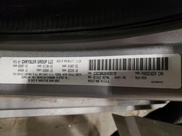 Photo 11 VIN: 1C3CCBBG3EN232178 - CHRYSLER 200 