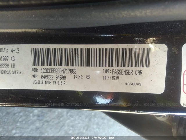 Photo 8 VIN: 1C3CCBBG6DN717882 - CHRYSLER 200 