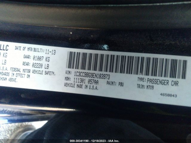 Photo 8 VIN: 1C3CCBBG9EN183973 - CHRYSLER 200 