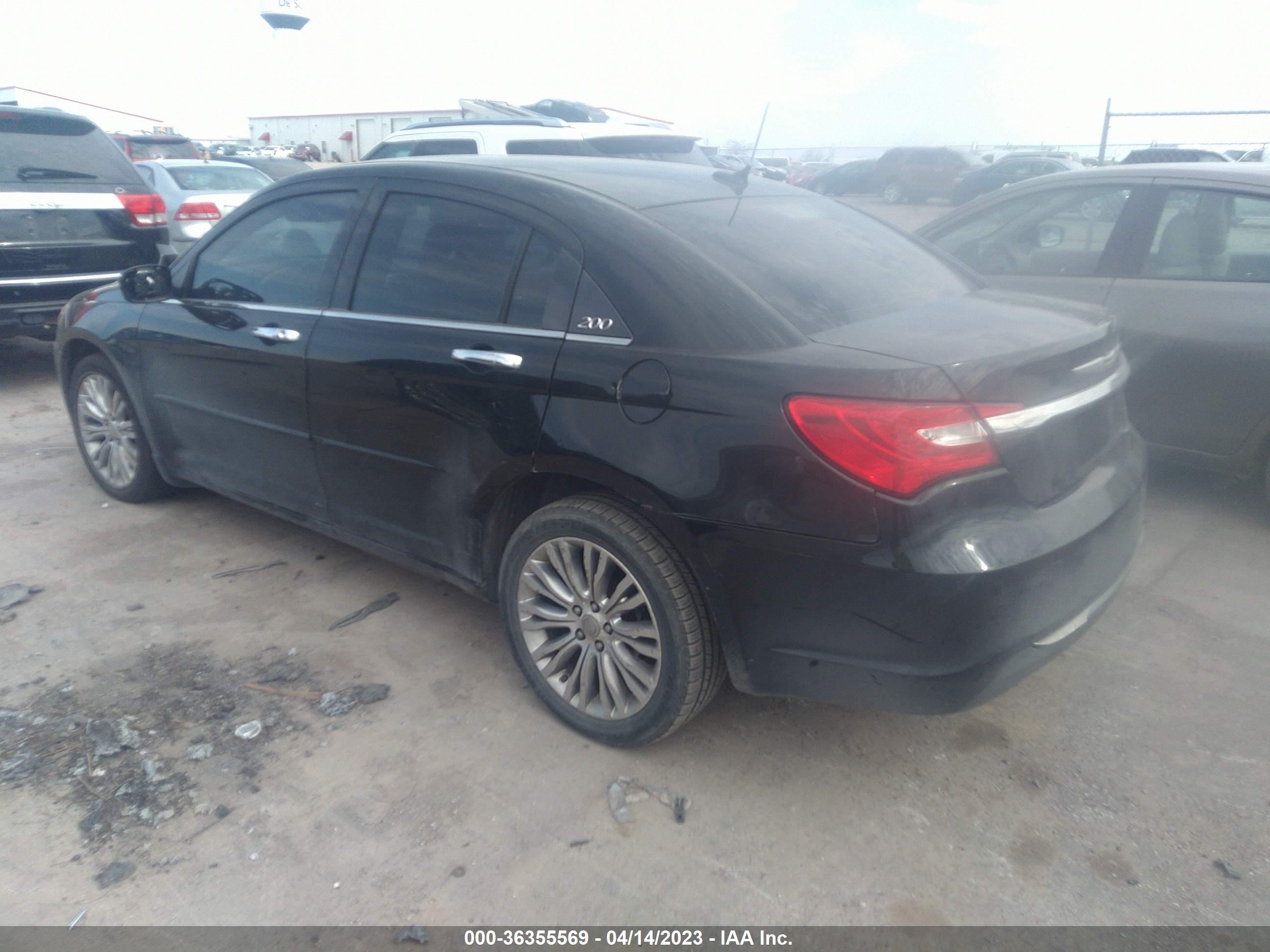 Photo 2 VIN: 1C3CCBCB4CN207791 - CHRYSLER 200 