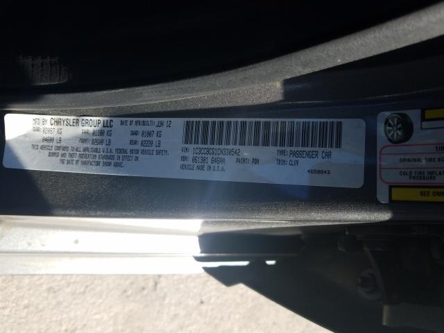 Photo 9 VIN: 1C3CCBCG1CN330542 - CHRYSLER 200 LIMITE 