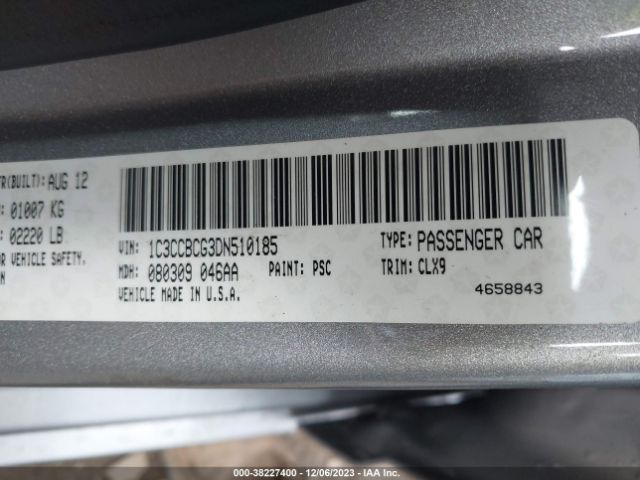 Photo 8 VIN: 1C3CCBCG3DN510185 - CHRYSLER 200 