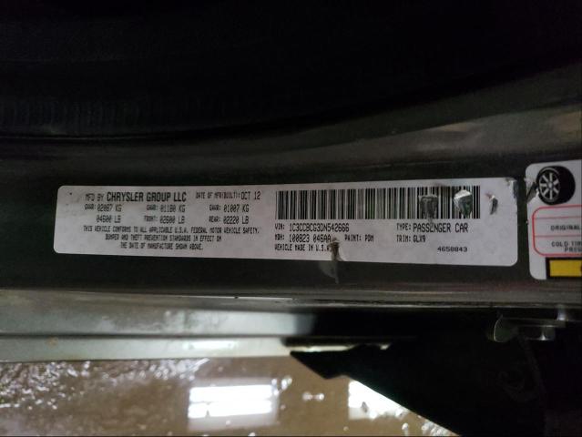 Photo 9 VIN: 1C3CCBCG3DN542666 - CHRYSLER 200 LIMITE 