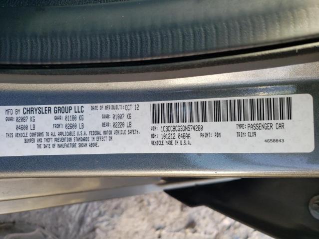 Photo 9 VIN: 1C3CCBCG3DN574260 - CHRYSLER 200 LIMITE 