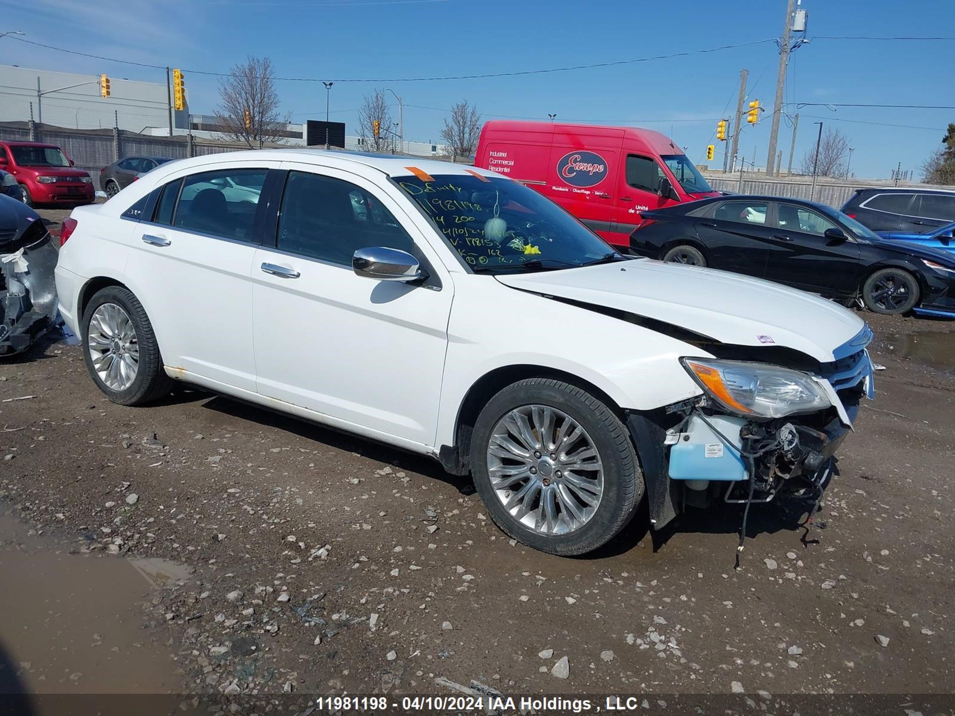 Photo 0 VIN: 1C3CCBCG3EN178153 - CHRYSLER 200 