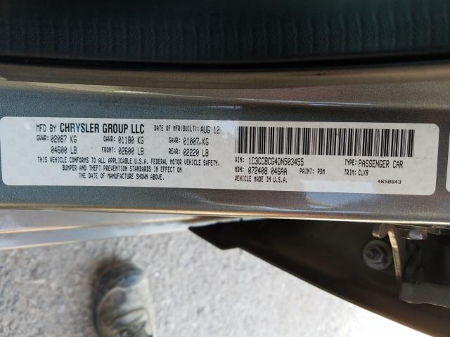 Photo 9 VIN: 1C3CCBCG4DN503455 - CHRYSLER 200 LIMITE 