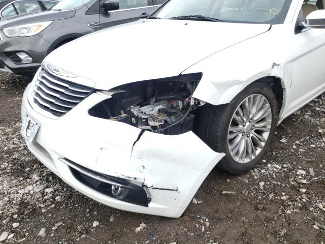 Photo 8 VIN: 1C3CCBCG4DN553112 - CHRYSLER 200 LIMITE 