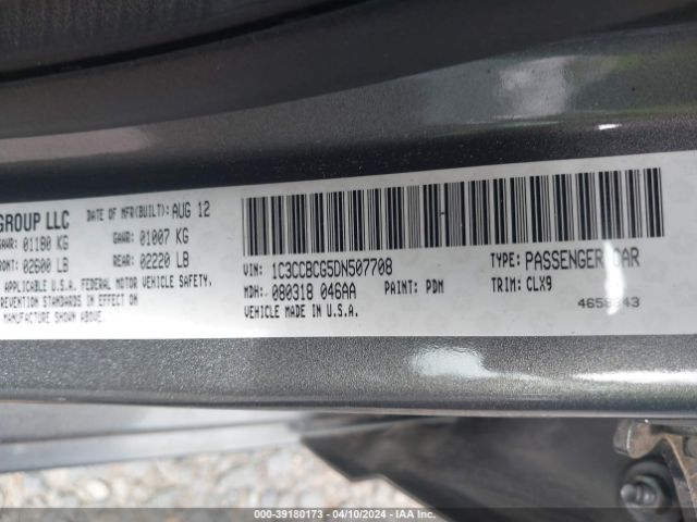 Photo 8 VIN: 1C3CCBCG5DN507708 - CHRYSLER 200 