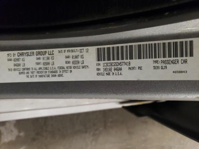 Photo 11 VIN: 1C3CCBCG5DN577418 - CHRYSLER 200 LIMITE 