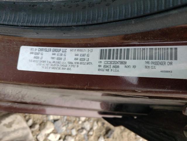 Photo 11 VIN: 1C3CCBCG5DN738690 - CHRYSLER 200 LIMITE 