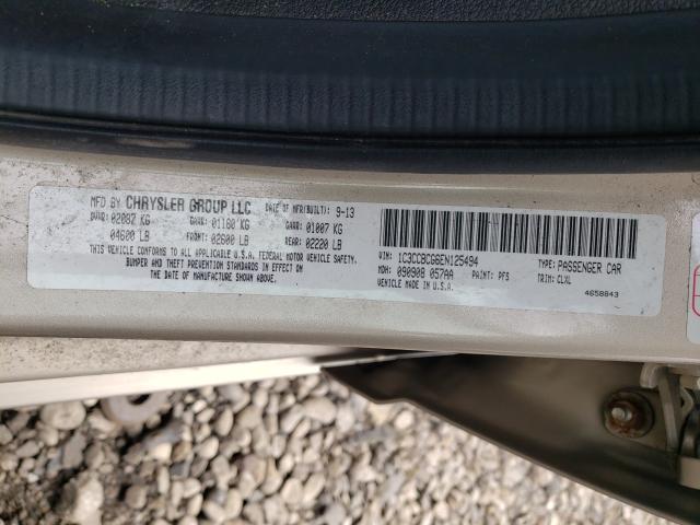 Photo 9 VIN: 1C3CCBCG6EN125494 - CHRYSLER 200 LIMITE 