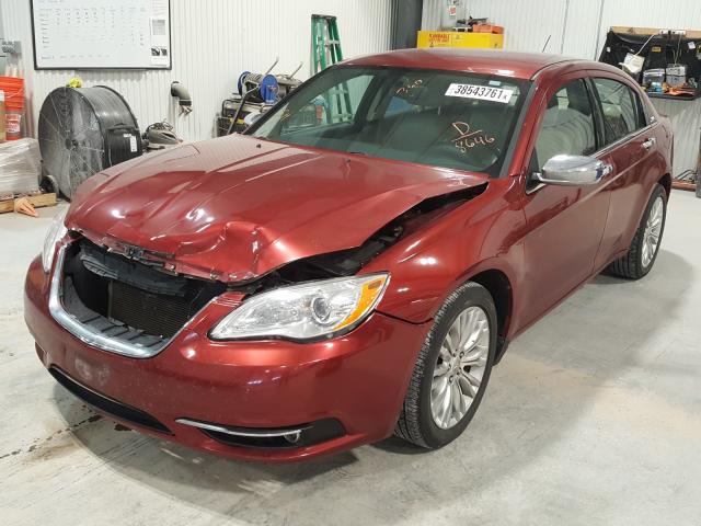 Photo 1 VIN: 1C3CCBCG7CN158646 - CHRYSLER 200 LIMITE 