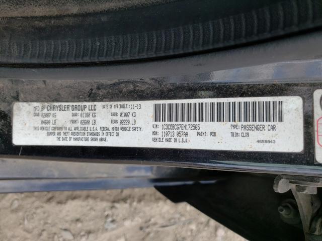 Photo 9 VIN: 1C3CCBCG7EN172565 - CHRYSLER 200 LIMITE 