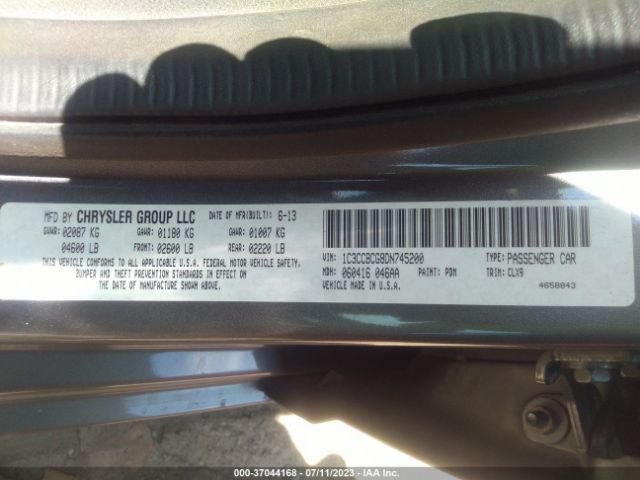 Photo 8 VIN: 1C3CCBCG8DN745200 - CHRYSLER 200 