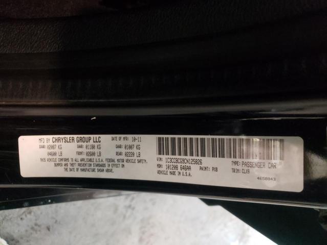 Photo 9 VIN: 1C3CCBCG9CN125826 - CHRYSLER 200 LIMITE 