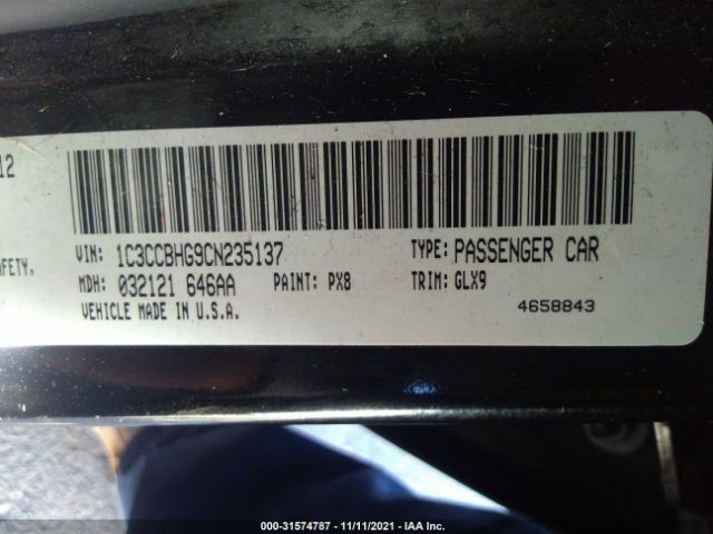 Photo 8 VIN: 1C3CCBHG9CN235137 - CHRYSLER 200 