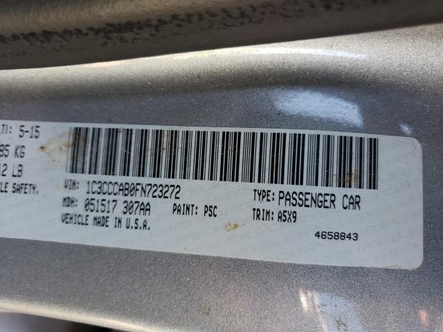 Photo 9 VIN: 1C3CCCAB0FN723272 - CHRYSLER 200 LIMITE 