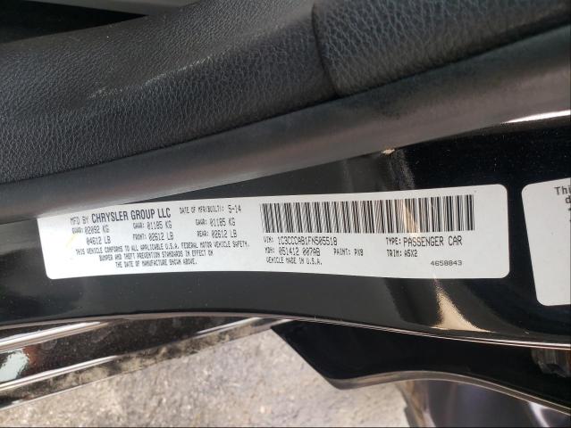 Photo 9 VIN: 1C3CCCAB1FN505518 - CHRYSLER 200 LIMITE 