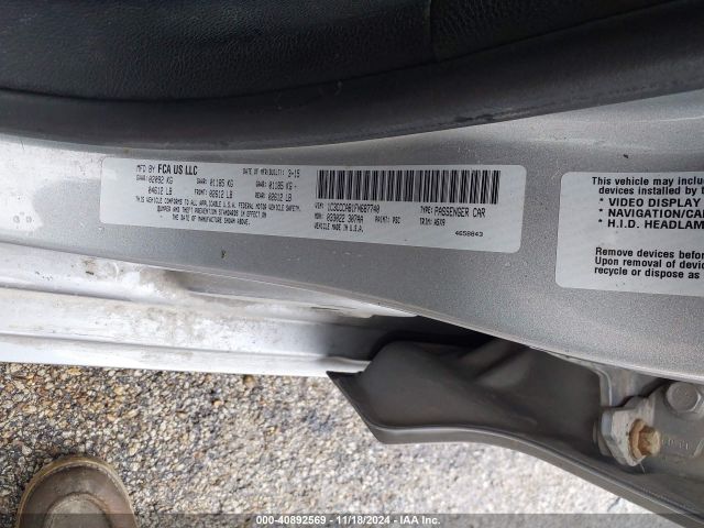 Photo 8 VIN: 1C3CCCAB1FN687740 - CHRYSLER 200 