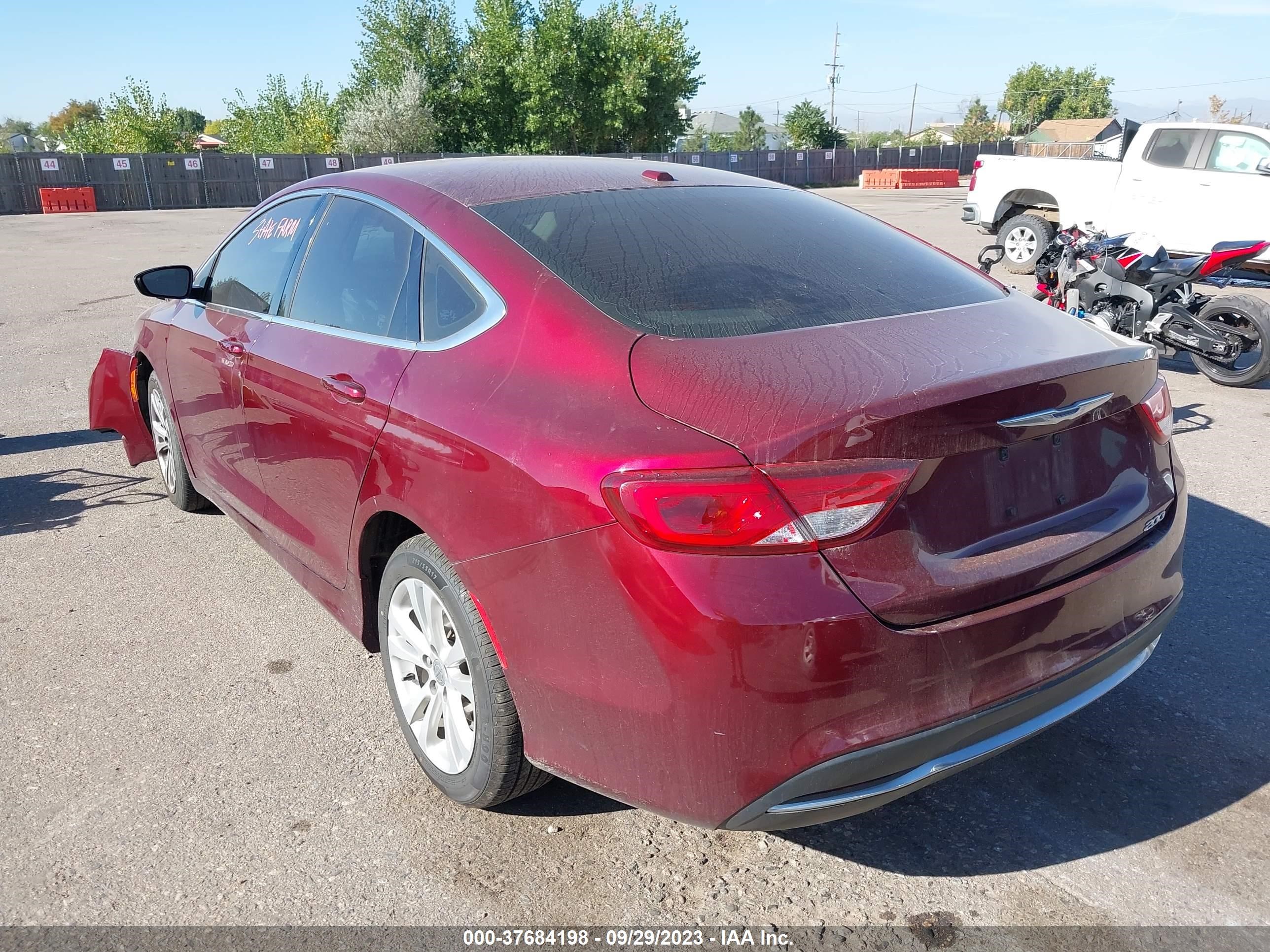 Photo 2 VIN: 1C3CCCAB1FN693828 - CHRYSLER 200 