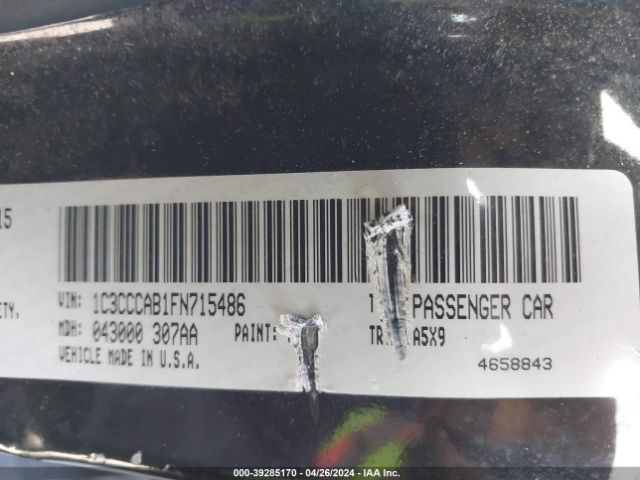 Photo 8 VIN: 1C3CCCAB1FN715486 - CHRYSLER 200 