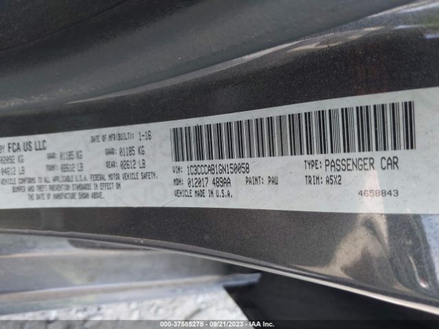 Photo 8 VIN: 1C3CCCAB1GN150058 - CHRYSLER 200 