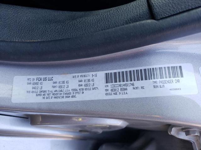 Photo 9 VIN: 1C3CCCAB1HN501746 - CHRYSLER 200 LIMITE 