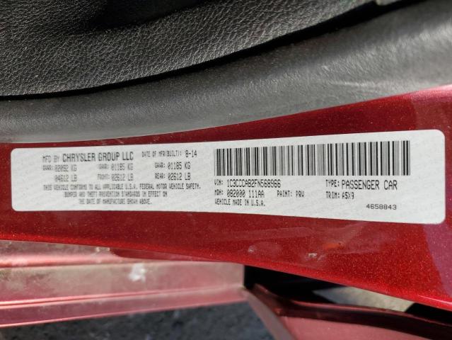 Photo 11 VIN: 1C3CCCAB2FN568966 - CHRYSLER 200 LIMITE 